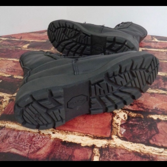 Bellville Black Leather Tactical Boots 5.5 W - Picture 6 of 6